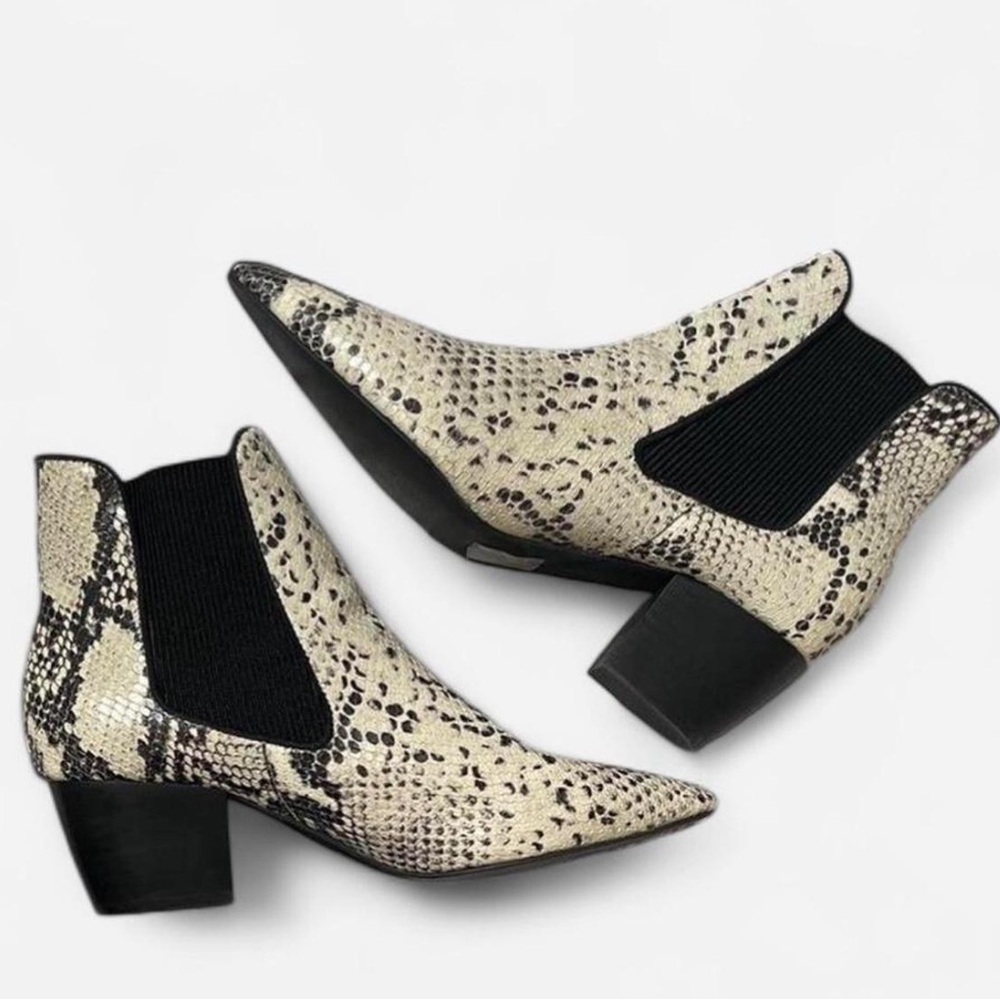 Sol sana Snakeskin Ankle Boots